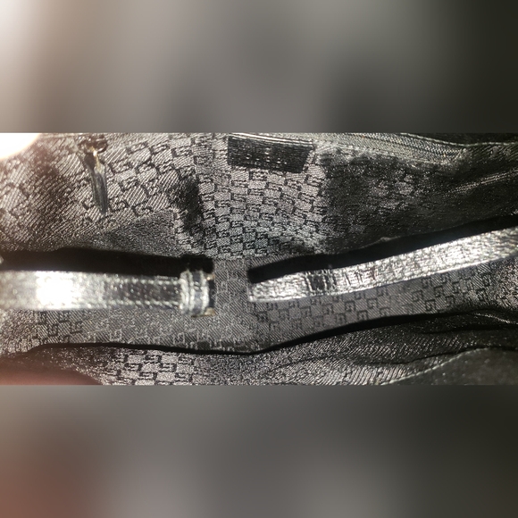 Gucci Canvas bag (with double G lining) - Picture 14 of 16